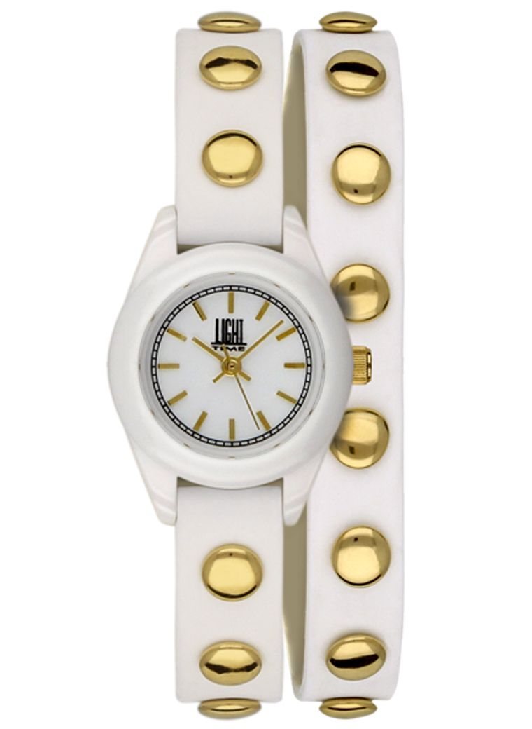 LIGHT TIME Mod. PUNK - White / Gold